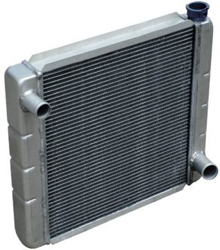 Aluminium radiator — product photograph